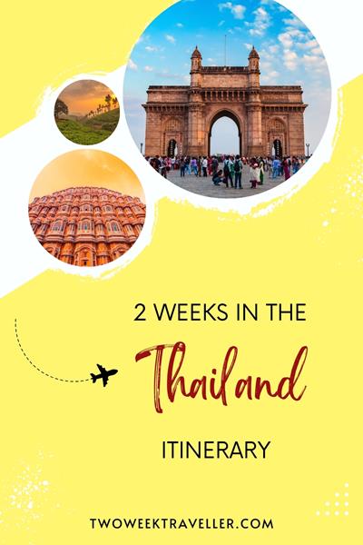 A 14-day Thailand itinerary covers Bangkok’s vibrant culture, Chiang Mai’s temples and mountains, Ayutthaya’s ancient ruins, the serene beaches of Phuket and Krabi, and exploring the stunning islands, offering a perfect blend of adventure and relaxation. via @twoweektraveller